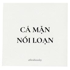 Cá mặn nổi loạn