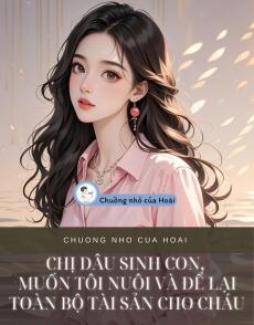 CHỊ DÂU SINH CON, MUỐN TÔI NUÔI VÀ ĐỂ LẠI TOÀN BỘ TÀI SẢN CHO CHÁU