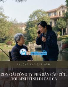 CON GÁI CÔNG TY PHÁ SẢN CẦU CỨU, TÔI BÌNH TĨNH ĐI CÂU CÁ