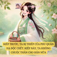 KIẾP TRƯỚC, TA BỊ THIẾP CỦA PHU QUÂN HẠ ĐỘC CHẾT. KIẾP NÀY, TA KHÔNG CHUỘC THÂN CHO HẮN NỮA