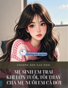MẸ SINH EM TRAI KHI LỚN TUỔI, TÔI THAY CHA MẸ NUÔI EM CẢ ĐỜI