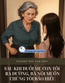 SAU KHI ĐUỔI MẸ CON TÔI RA ĐƯỜNG, BÀ NỘI MUỐN CHÚNG TÔI BÁO HIẾU