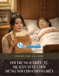 TÔI TRÚNG 8 TRIỆU TỆ, MẸ DẶN TUYỆT ĐỐI ĐỪNG NÓI CHO CHỒNG BIẾT