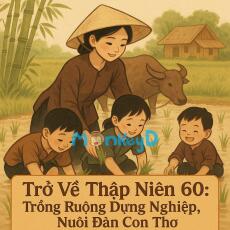 Trở Về Thập Niên 60: Trồng Ruộng Dựng Nghiệp, Nuôi Đàn Con Thơ